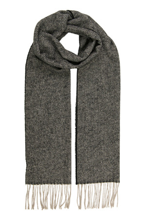 ACCOGLIENTE Dark grey skjerf