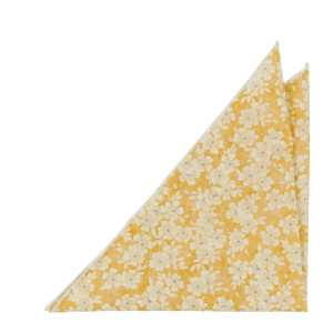 AFFECTIONATE YELLOW lommetørkle