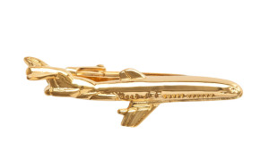 Airplane Gold slipsnål