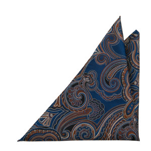 ALLOVERTHEPLACE DARK BLUE lommetørkle