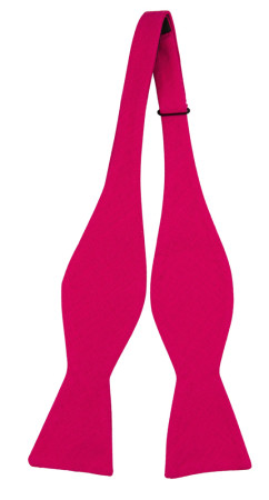 BASKETVEIL Hot pink uknyttet sløyfe