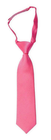 BIRDSEYE Hot pink barneslips liten ferdigknyttet