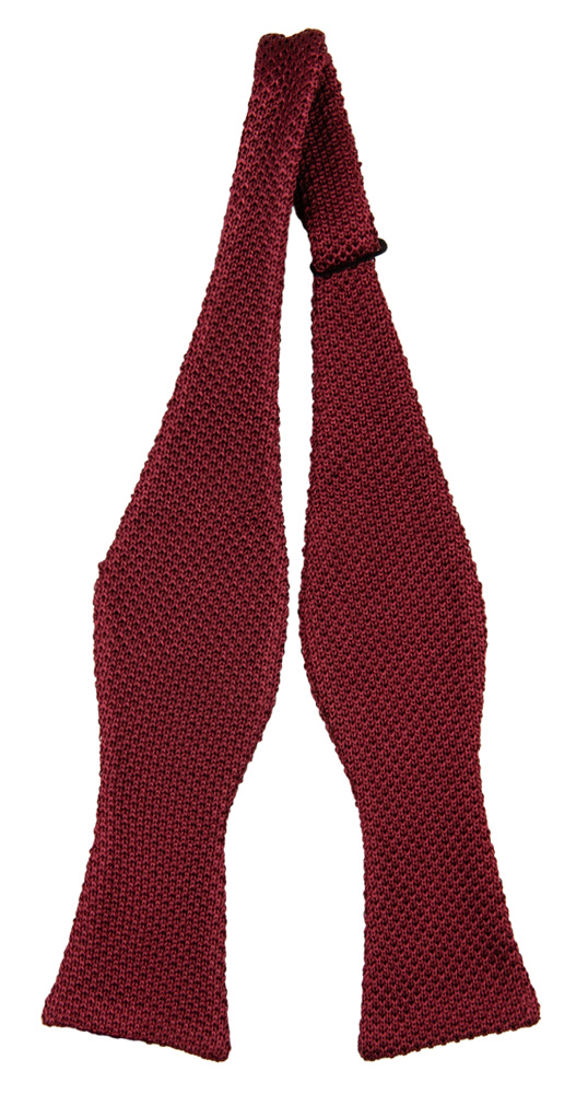 BREAKTHEYARN MAROON uknyttet sløyfe