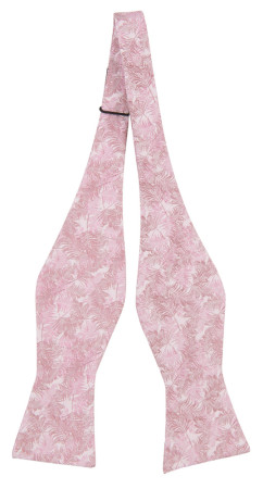DONOTLEAFME PINK uknyttet sløyfe