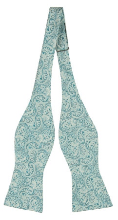ENSAMBLE TURQUOISE uknyttet sløyfe