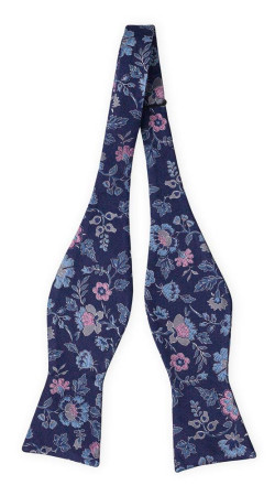 EVECHARMER Dark blue uknyttet sløyfe