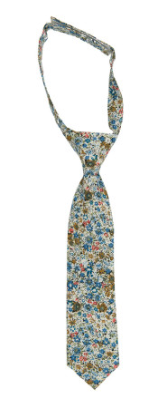 FLOWERFOLLY BLUE barneslips liten ferdigknyttet