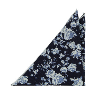 FONDOFYOU NAVY BLUE lommetørkle