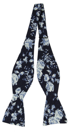 FONDOFYOU NAVY BLUE uknyttet sløyfe