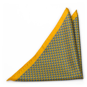 FORZAPESCE Yellow lommetørkle