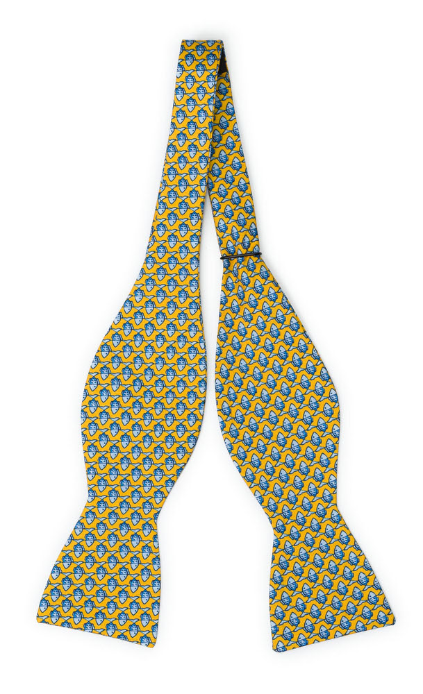 FORZAPESCE Yellow uknyttet sløyfe