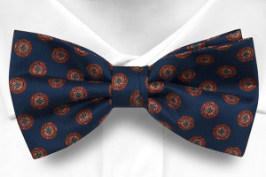 FRANCOBOLLO Navy blue sløyfe
