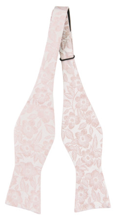 GARTER PALE PINK uknyttet sløyfe