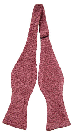 GARTERSTITCH MAUVE uknyttet sløyfe