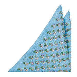 ISOLA LIGHT BLUE lommetørkle