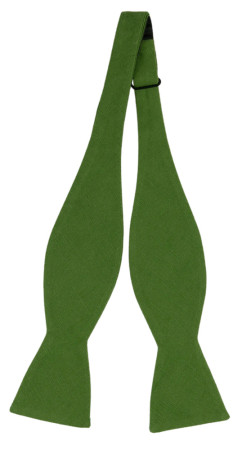 BASKETVEIL Green uknyttet sløyfe
