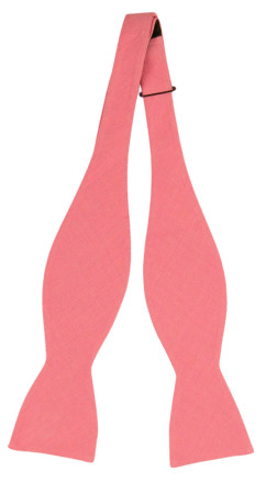 BASKETVEIL Pink uknyttet sløyfe