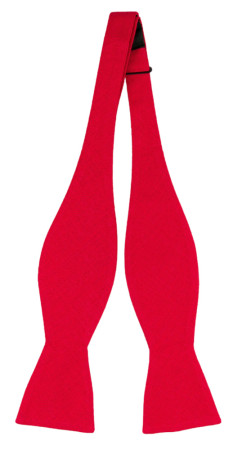 BASKETVEIL Red uknyttet sløyfe
