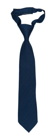 BRUDGUM Navy blue barneslips liten ferdigknyttet