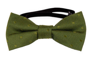BRUDGUM Olive green babysløyfe