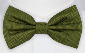 DRUMMEL Olive green sløyfe