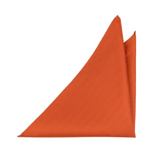 DRUMMEL Orange lommetørkle