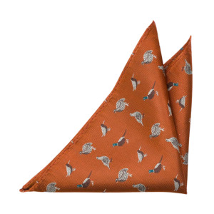 FOWLPLAY Orange lommetørkle