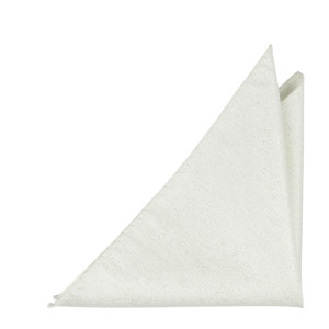 GNISTRANDE WHITE lommetørkle