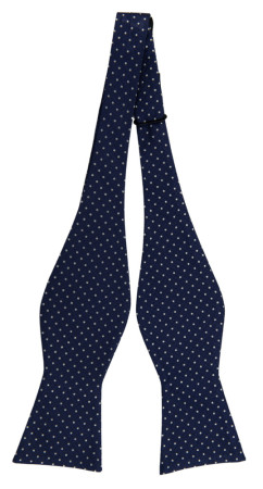 HAGELSTORM NAVY BLUE uknyttet sløyfe