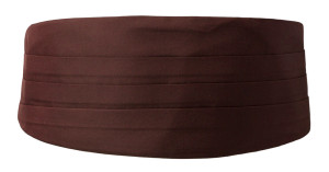 SOLID Brown magebelte