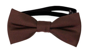 SOLID Brown babysløyfe