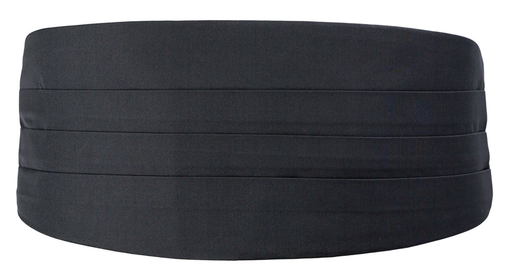 SOLID Charcoal magebelte