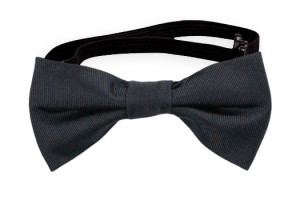 SOLID Charcoal babysløyfe