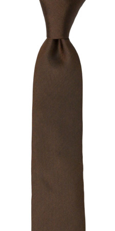 SOLID Dark brown barneslips medium