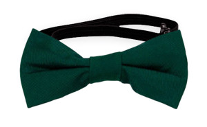 SOLID Dark green babysløyfe