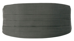 SOLID Dark grey magebelte