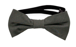 SOLID Dark grey babysløyfe