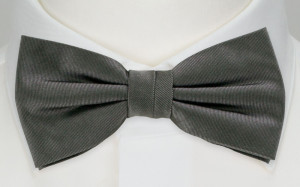 SOLID Dark grey barnesløyfe