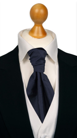 SOLID Dark navy knyttet kravatt
