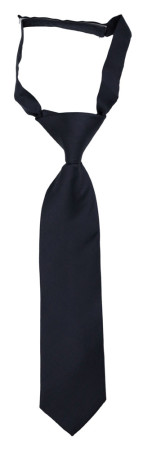 SOLID Dark navy barneslips liten ferdigknyttet