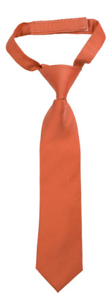 SOLID Dark peach barneslips liten ferdigknyttet