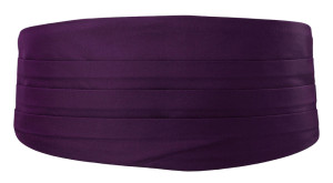 SOLID Dark purple magebelte