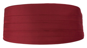 SOLID Dark red magebelte