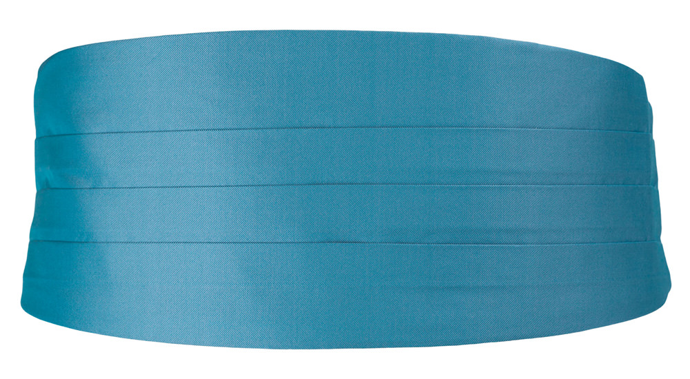 SOLID Dark turquoise magebelte