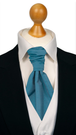SOLID Dark turquoise knyttet kravatt