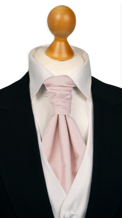SOLID Dusty pink knyttet kravatt