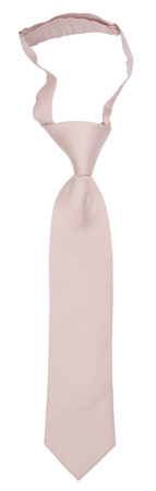 SOLID Dusty pink barneslips liten ferdigknyttet