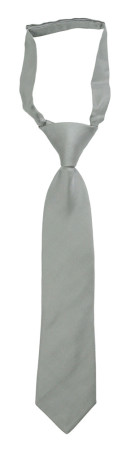 SOLID Grey barneslips liten ferdigknyttet