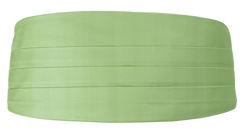 SOLID Light green magebelte