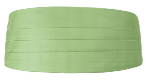 SOLID Light green magebelte